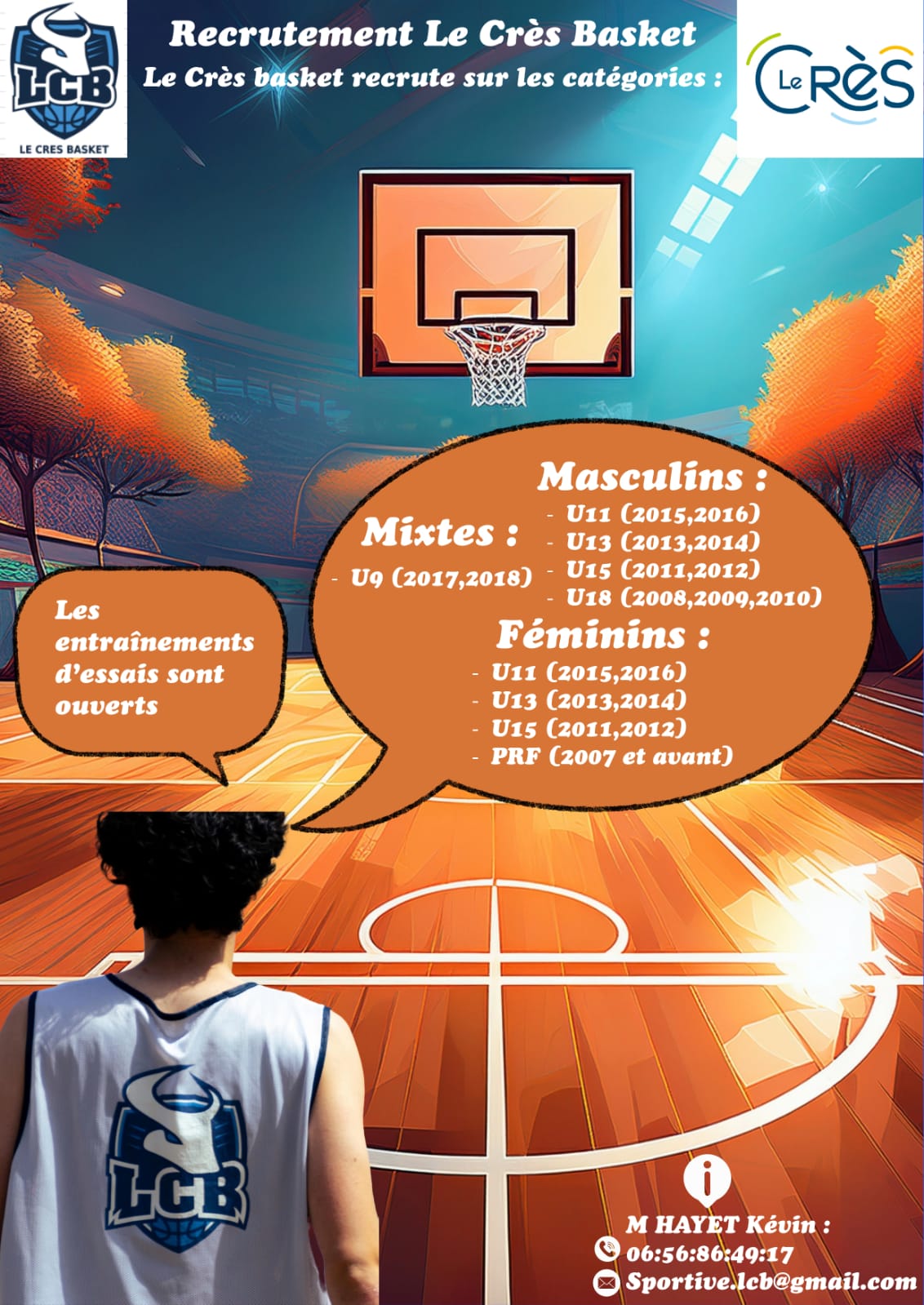 Tournoi 3x3 Le Crès Basket
